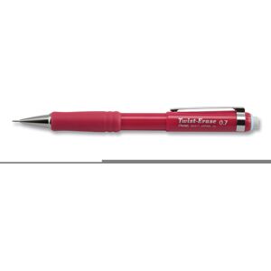 Pentel TwistErase III Mechanical Pencil 07 mm Burgundy Barrel Pentel TwistErase III Mechanical Pencil 07 mm Burgundy Barrel