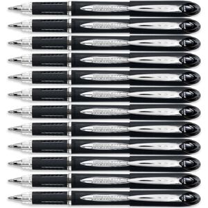 Uni-Ball Jetstream Stick Ballpoint Pen Bold 1mm Black Ink Black Barrel 1Doz Uni-Ball Jetstream Stick Ballpoint Pen Bold 1mm Black Ink Black Barrel 1Doz