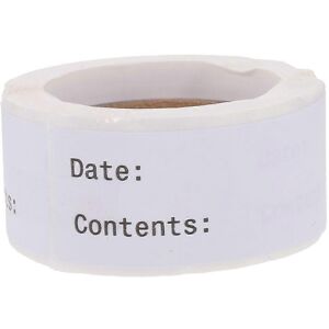 Kricely (As show, One size) 1 roll of Blank Massage Labels Food Labels Note Marking Labe Kricely (As show, One size) 1 roll of Blank Massage Labels Food Labels Note Marking Labe