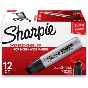 SHARPIE Magnum Permanent Marker Oversized Chisel Tip Great for Poster Boards SHARPIE Magnum Permanent Marker Oversized Chisel Tip Great for Poster Boards