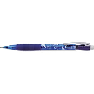Pentel Icy Mechanical Pencil 3mm Fixed Sleeve 7mm Lead Transparent Blue Barre Pentel Icy Mechanical Pencil 3mm Fixed Sleeve 7mm Lead Transparent Blue Barre