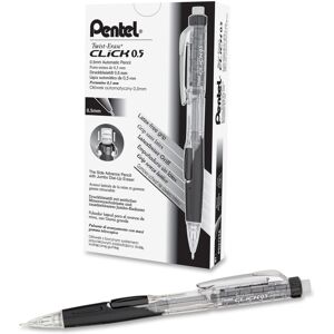 Pentel Twist-Erase Click Mechanical Pencil 2 Lead 0.5 mm Refillable Transpar Pentel Twist-Erase Click Mechanical Pencil 2 Lead 0.5 mm Refillable Transpar