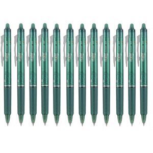 Pilot Pen Pilot Frixion Clicker Erasable Fine Point Pen Green Pack of 12 Pilot Pen Pilot Frixion Clicker Erasable Fine Point Pen Green Pack of 12