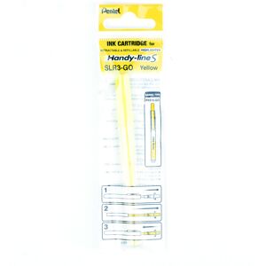 Pentel Refill For Handy-Line S Highlighter Yellow Ink Box of 12 (SLR3-G) Pentel Refill For Handy-Line S Highlighter Yellow Ink Box of 12 (SLR3-G)