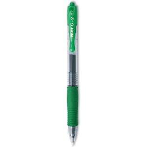 Pilot 31025 Gel Pen Retractable/Refillable Fine Point Green Ink Pilot 31025 Gel Pen Retractable/Refillable Fine Point Green Ink