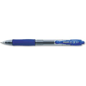 Pilot 31021 Gel Pen Retractable/Refillable Fine Point Blue Ink Pilot 31021 Gel Pen Retractable/Refillable Fine Point Blue Ink