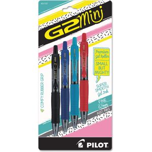 Pilot G2 Mini Gel Pen Retractable Fine 0.7 Mm Assorted Ink And Barrel Colors Pilot G2 Mini Gel Pen Retractable Fine 0.7 Mm Assorted Ink And Barrel Colors