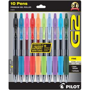 PILOT G2 Premium Retractable Gel-Ink Rolling Ball Pens Fine Point (0.7 mm) Ass PILOT G2 Premium Retractable Gel-Ink Rolling Ball Pens Fine Point (0.7 mm) Ass