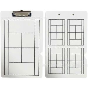 Kricely (As show, One size) Tennis Dry Erase Board Tennis Coaching Board Competition Str Kricely (As show, One size) Tennis Dry Erase Board Tennis Coaching Board Competition Str