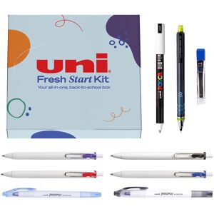 Uni-Ball Uniball & Posca Fresh Start Kit 70649 - Gel Pens, Posca Markers, Clear Window Hi Uni-Ball Uniball & Posca Fresh Start Kit 70649 - Gel Pens, Posca Markers, Clear Window Hi