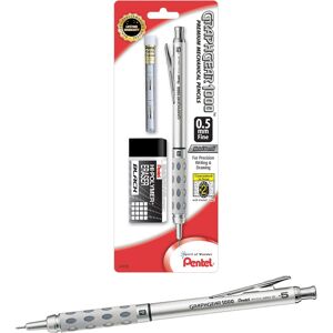 Pentel GraphGear 1000 Mechanical Pencil 0.5mm Premier Drafting Kit with 1 Pencil Pentel GraphGear 1000 Mechanical Pencil 0.5mm Premier Drafting Kit with 1 Pencil