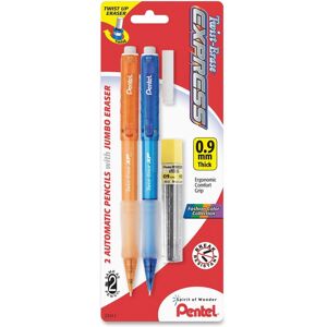 Pentel Twist-Erase Express Automatic Pencil with Lead and Eraser 0.9mm QE419FLE Pentel Twist-Erase Express Automatic Pencil with Lead and Eraser 0.9mm QE419FLE