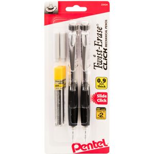 Pentel Twist Erase CLICK? Automatic Pencil with 2 Eraser Refills and Lead 0.9 m Pentel Twist Erase CLICK? Automatic Pencil with 2 Eraser Refills and Lead 0.9 m