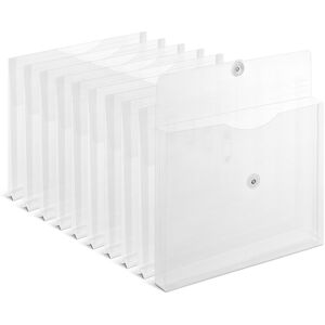 Staples Poly Envelopes w/ Side Opening Letter Clear 10/Pac Staples Poly Envelopes w/ Side Opening Letter Clear 10/Pac