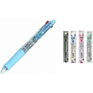 Pilot 4 Colors Ballpoint Pen Acroball 4 Extra Fine Black Red Blue & Green (BKAB- Pilot 4 Colors Ballpoint Pen Acroball 4 Extra Fine Black Red Blue & Green (BKAB-