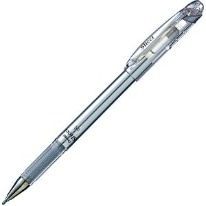 Pentel Arts Slicci 0.8mm Needle Tip Medium Gel Pen Silver Metallic Ink BG208-Z Pentel Arts Slicci 0.8mm Needle Tip Medium Gel Pen Silver Metallic Ink BG208-Z