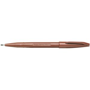 Pentel Sign Pen Fiber-Tipped Pen Brown Ink Box of 12 (S520-E) Pentel Sign Pen Fiber-Tipped Pen Brown Ink Box of 12 (S520-E)