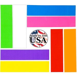 TAG Heuer Tag-A-Room Color Coded File Folder Labels 1"""" X 4"""" Assorted Multi-Pack 400 TAG Heuer Tag-A-Room Color Coded File Folder Labels 1"""" X 4"""" Assorted Multi-Pack 400