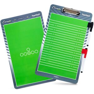 Champion Sports Dry Erase Clipboard for Coaching Football - Whiteboards for Stra Champion Sports Dry Erase Clipboard for Coaching Football - Whiteboards for Stra