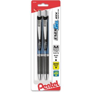 Pentel EnerGel Deluxe RTX Retractable Liquid Gel Pen 0.7mm Needle Tip Black I Pentel EnerGel Deluxe RTX Retractable Liquid Gel Pen 0.7mm Needle Tip Black I