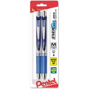 Pentel EnerGel Deluxe RTX Retractable Liquid Gel Pen 0.7mm Metal Tip Blue Ink Pentel EnerGel Deluxe RTX Retractable Liquid Gel Pen 0.7mm Metal Tip Blue Ink