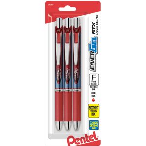 Pentel EnerGel RTX Retractable Liquid Gel Pens Fine Point 0.5mm 54% Recycled Pentel EnerGel RTX Retractable Liquid Gel Pens Fine Point 0.5mm 54% Recycled
