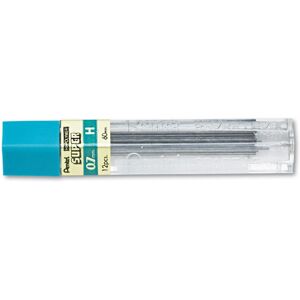 Pentel Super Hi-Polymer Lead Refills 0.7 Mm H Black 12/Tube Pentel Super Hi-Polymer Lead Refills 0.7 Mm H Black 12/Tube