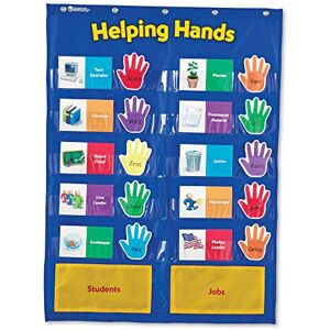 Learning Resources Helping Hands Pocket Chart Classroom Organization Learning Resources Helping Hands Pocket Chart Classroom Organization