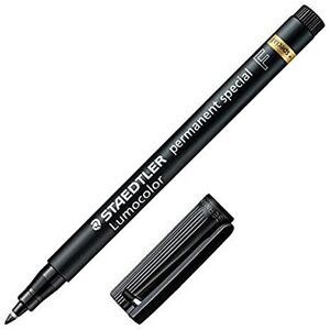 STAEDTLER Pack Of 3 Lumocolor Permanent Marker PensSpecial 319F Fine Tip - Black STAEDTLER Pack Of 3 Lumocolor Permanent Marker PensSpecial 319F Fine Tip - Black