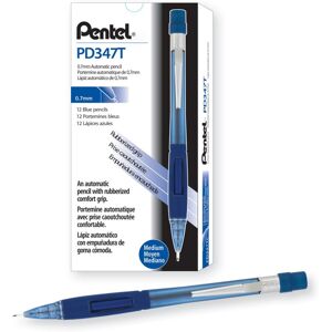 Pentel Quicker Clicker Automatic Pencil 0.7mm Lead Size Transparent Blue Barre Pentel Quicker Clicker Automatic Pencil 0.7mm Lead Size Transparent Blue Barre