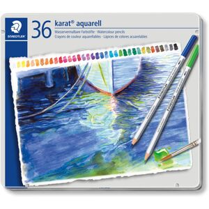 STAEDTLER 125 M36 Karat Aquarell Watercolour Colouring Pencil - Assorted Colours STAEDTLER 125 M36 Karat Aquarell Watercolour Colouring Pencil - Assorted Colours