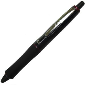 Pilot Dr. Grip Full Black Ball Point Pen 0.7mm Black Body Bordeaux Accent (BDG Pilot Dr. Grip Full Black Ball Point Pen 0.7mm Black Body Bordeaux Accent (BDG