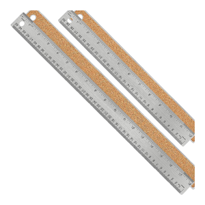 Jojomino Metal Ruler with Cork Backing:(12+18 Inch) Stainless Steel Non-Slip Rulers Inch Jojomino Metal Ruler with Cork Backing:(12+18 Inch) Stainless Steel Non-Slip Rulers Inch
