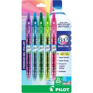 PILOT B2P Colors - Bottle to Pen Refillable & Retractable Rolling Ball Gel Pen M PILOT B2P Colors - Bottle to Pen Refillable & Retractable Rolling Ball Gel Pen M