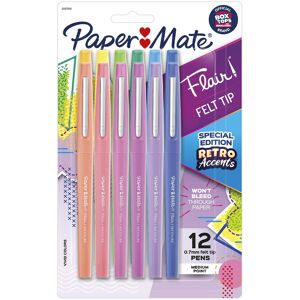 Paper Mate Flair Felt Tip Pens Medium Point (0.7mm) Assorted Special Edition Paper Mate Flair Felt Tip Pens Medium Point (0.7mm) Assorted Special Edition