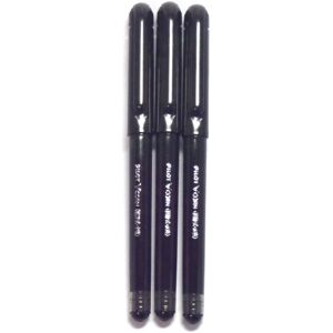 Pilot Vcorn Rolling Ball Pen Extra Fine Point 0.5mm Black Ink 3 pens per Pack Pilot Vcorn Rolling Ball Pen Extra Fine Point 0.5mm Black Ink 3 pens per Pack