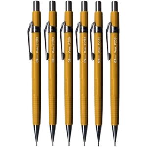 Pentel 0.9mm (P209-G) Yellow P200 Series Automatic Mechanical Drafting Pencil Re Pentel 0.9mm (P209-G) Yellow P200 Series Automatic Mechanical Drafting Pencil Re