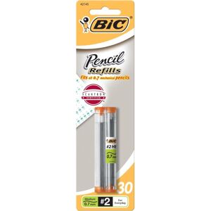 BIC Pencil Lead Refills Medium Point (0.7mm) 30ct (L730P1) Black BIC Pencil Lead Refills Medium Point (0.7mm) 30ct (L730P1) Black