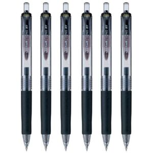 Uni-ball Signo UMN103.24 Gel Ballpoint Pen RT 0.38mm Black 6 Pack (Japan Impo Uni-ball Signo UMN103.24 Gel Ballpoint Pen RT 0.38mm Black 6 Pack (Japan Impo