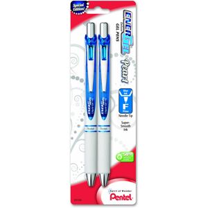 Pentel Pearl Deluxe RTX Liquid Gel Pen 0.5mm Fine Line Needle Tip (BLN75WBP2C Pentel Pearl Deluxe RTX Liquid Gel Pen 0.5mm Fine Line Needle Tip (BLN75WBP2C