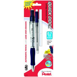Pentel Quick Dock Automatic Pencil with Refill Cassette and 3 Erasers 0.7mm 1 Pentel Quick Dock Automatic Pencil with Refill Cassette and 3 Erasers 0.7mm 1
