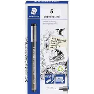 STAEDTLER Pigment Liner Fineliner Pen for Drawing Drafting Journaling 0.5mm STAEDTLER Pigment Liner Fineliner Pen for Drawing Drafting Journaling 0.5mm