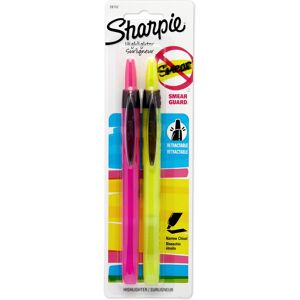 SHARPIE 28152PP Retractable Highlighter Smearguard Technology Vivid and High C SHARPIE 28152PP Retractable Highlighter Smearguard Technology Vivid and High C
