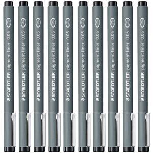 Staedtler 0.05 mm Pigment Liner Fineliner Sketching Drawing Drafting Pens Pack o Staedtler 0.05 mm Pigment Liner Fineliner Sketching Drawing Drafting Pens Pack o