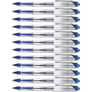 Uni-Ball Vision Elite Stick Rollerball Pen 0.8mm Bold Point Blue Ink 12-Coun Uni-Ball Vision Elite Stick Rollerball Pen 0.8mm Bold Point Blue Ink 12-Coun