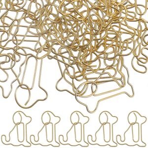 Unbranded (As show, One size) 50pcs Paper Clips Delicate Paperclips Cute Paper Memo Clips Unbranded (As show, One size) 50pcs Paper Clips Delicate Paperclips Cute Paper Memo Clips