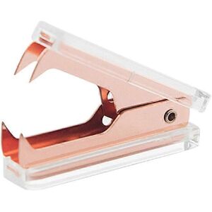 Kricely (As show, One size) Clear Acrylic Rose Gold Staple Remover Office School Desk Ac Kricely (As show, One size) Clear Acrylic Rose Gold Staple Remover Office School Desk Ac