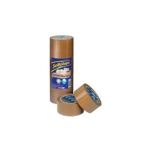 Sellotape Pack Tape 50mmx66m Buff PK6 Sellotape Pack Tape 50mmx66m Buff PK6