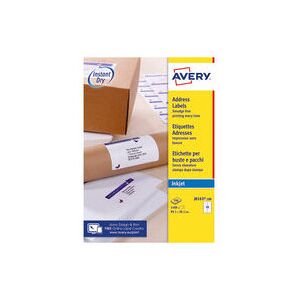 Avery J8163-100 Self- Adhesive Address/Mailing Labels, 14 Labels Per A4 Sheet Avery J8163-100 Self- Adhesive Address/Mailing Labels, 14 Labels Per A4 Sheet