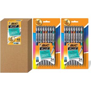 BIC Xtra-Precision Mechanical Pencil Metallic Barrel Fine Point (0.5mm) 48-Co BIC Xtra-Precision Mechanical Pencil Metallic Barrel Fine Point (0.5mm) 48-Co